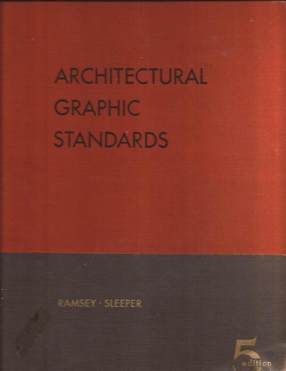Architectural graphics standards book